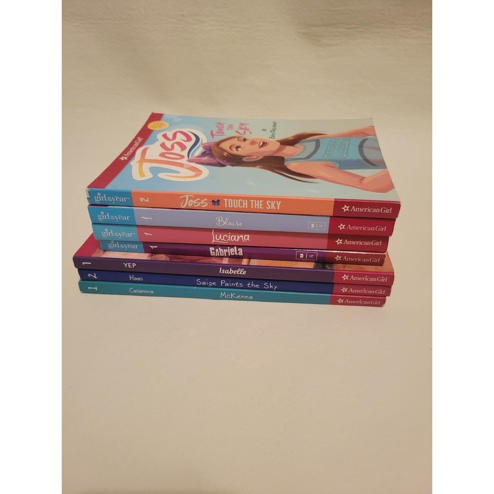 American Girl Girl Of The Year Book Lot Isabelle Grace Joss GOTY